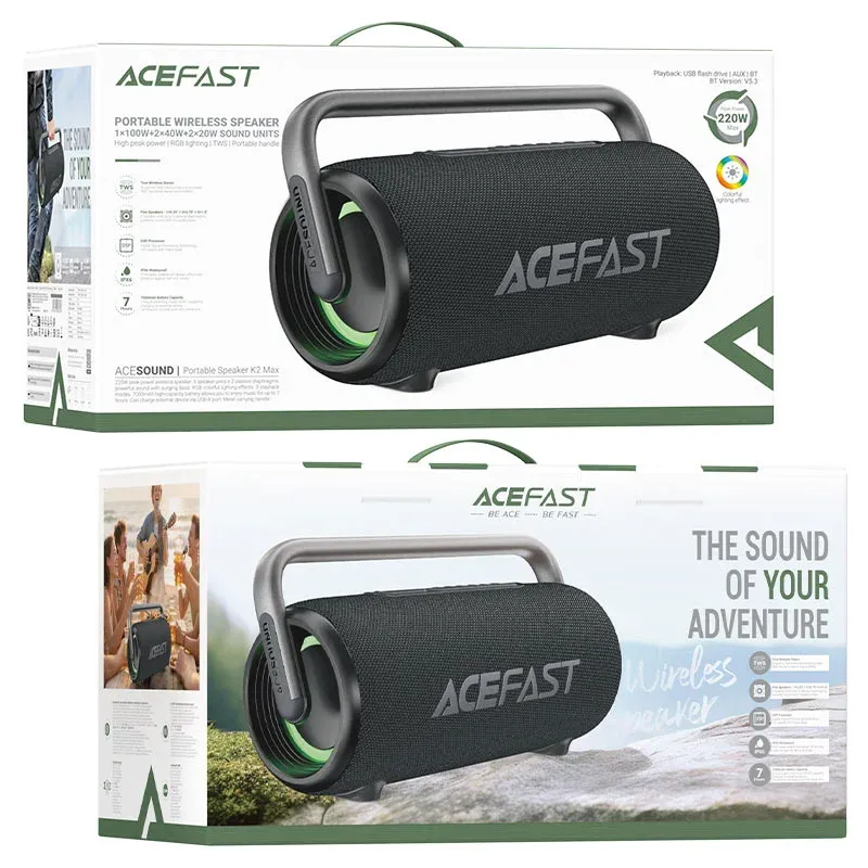 ACEFAST ԲԱՐՁՐԱԽՈՍ K2 Max Սև