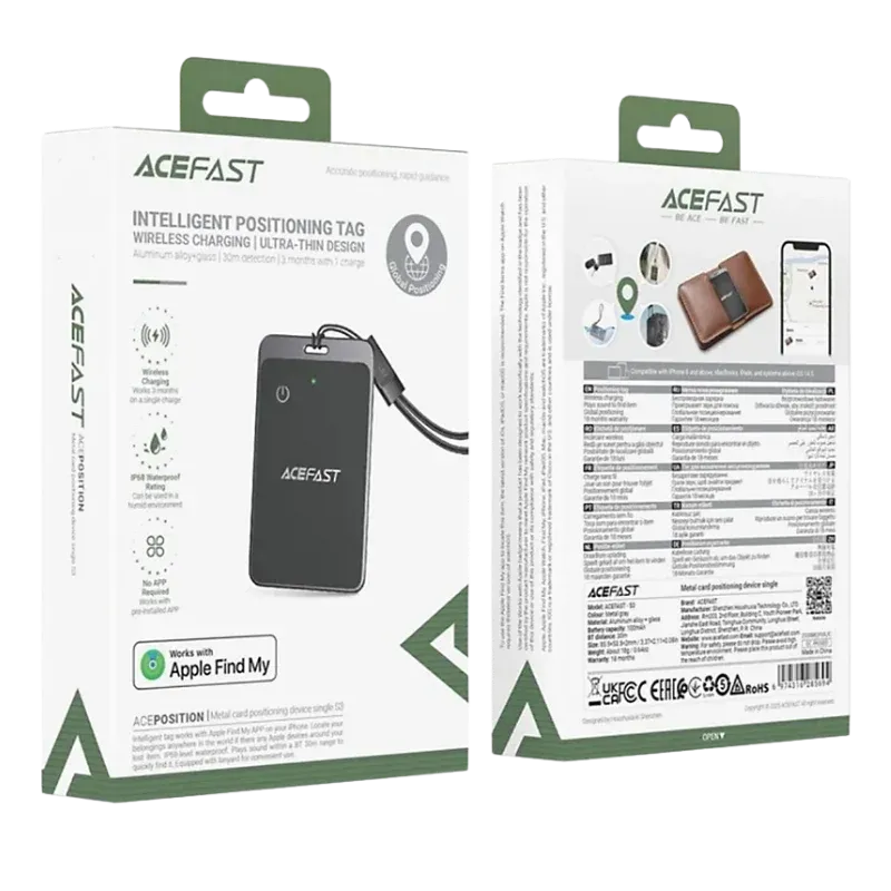 ACEFAST S3 Anti-Lost Մոխրագույն
