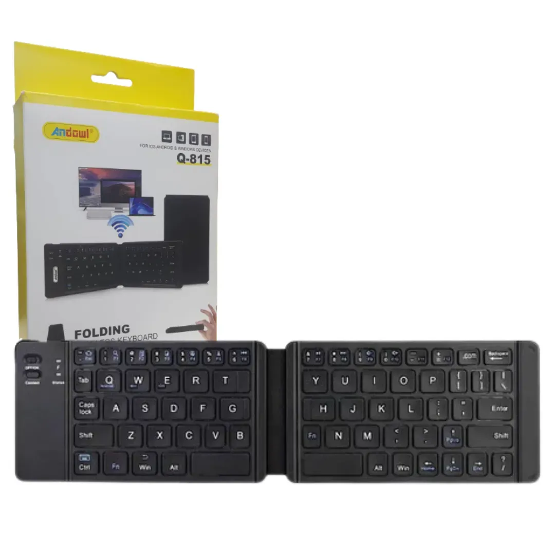 ANDOWL Q-815 Ծալվող Անլար Ստեղնաշար Bluetooth