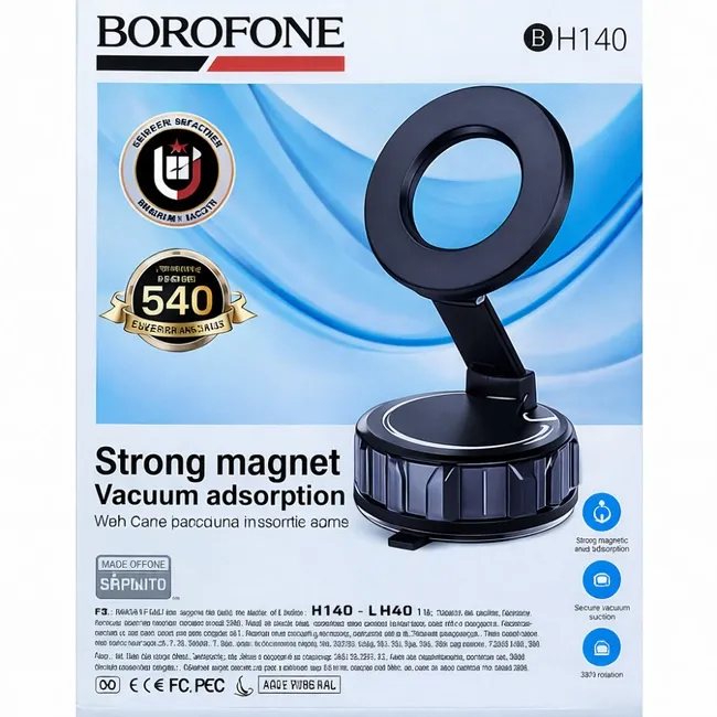 BOROFONE ՀԵՌԱԽՈՍԻ ԲՌՆԱԿ BH140 Սև