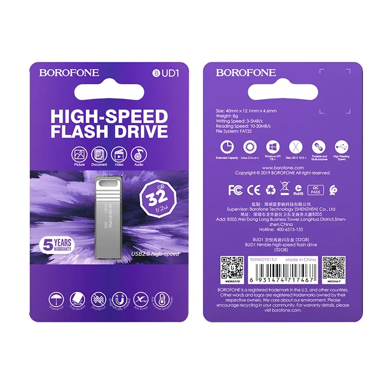 BOROFONE ՖԼԵՇ BUD1 32GB