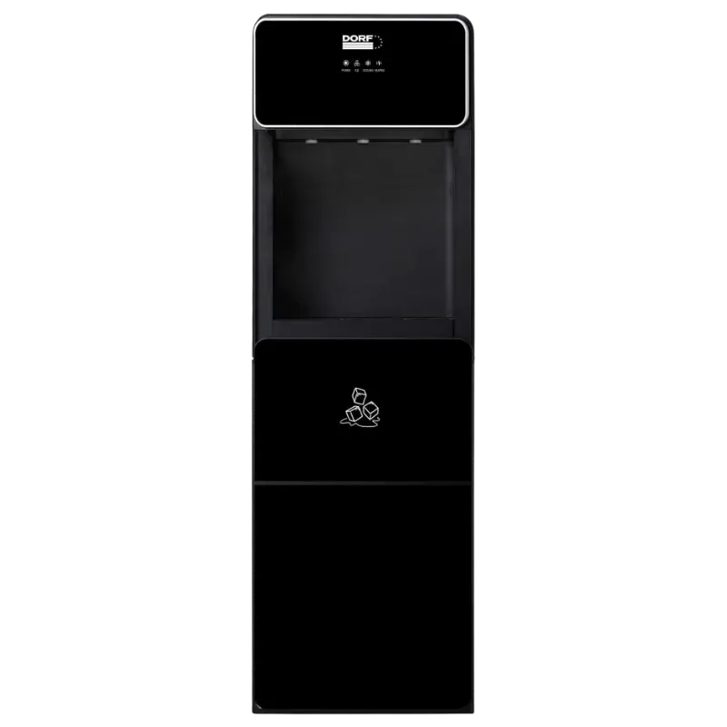 DORF DF-8050 Ջրի Դիսպենսեր Սառույցով Սև