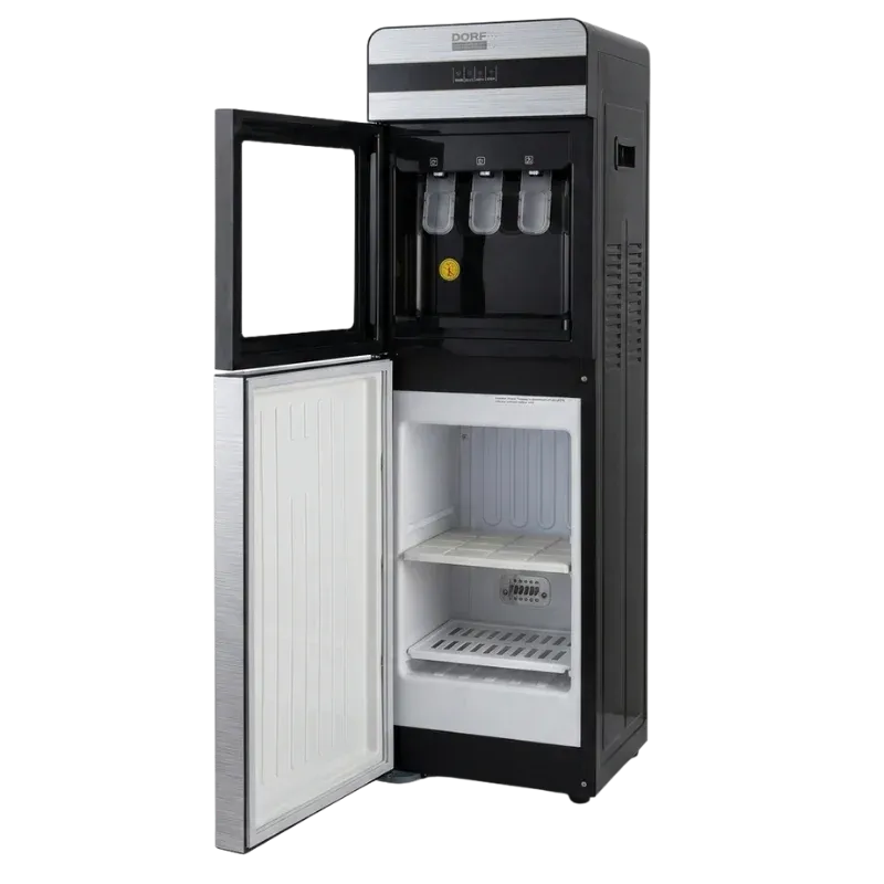 DORF WD-212F Ջրի Դիսպենսեր Սառնարանով Արծաթագույն