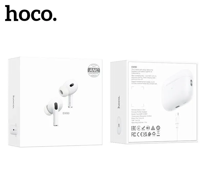 HOCO EW90 Ականջակալ Փոքր Անլար Սպիտակ