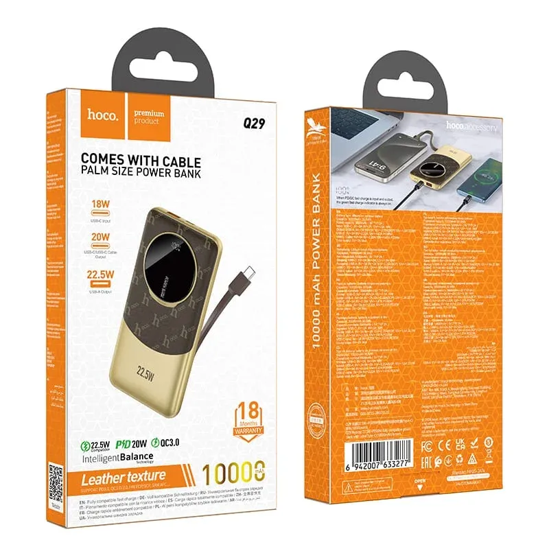 HOCO POWERBANK Q29 TYPE-C 10000mAh