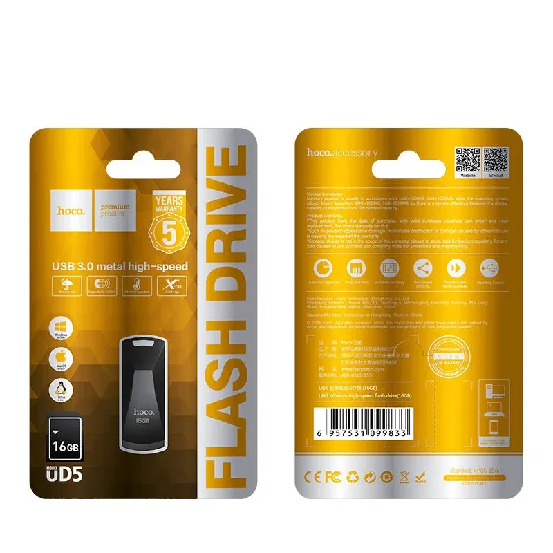 HOCO ՖԼԵՇ DRIVE UD5 16GB