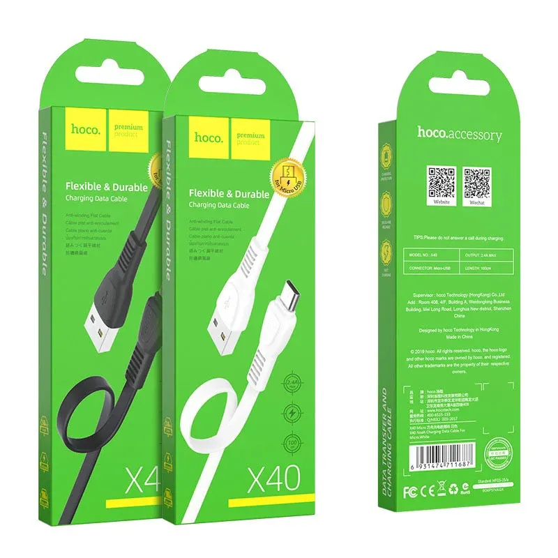 HOCO USB X40 MICRO Սև