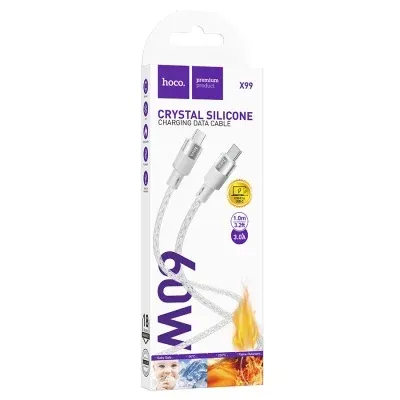 HOCO USB X99 TYPE-C TO TYPE-C ՄՈԽՐԱԳՈՒՅՆ 60W