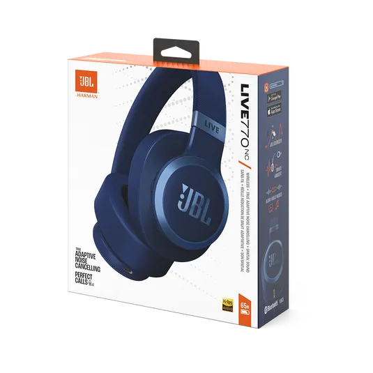 JBL TUNE 770 Ականջակալ Մեծ Անլար Կապույտ