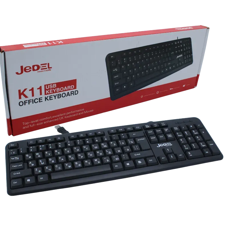JEDEL K11 Ստեղնաշար (RU/UK)