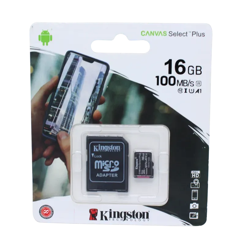 KINGSTON CANVAS MICRO SD 16G