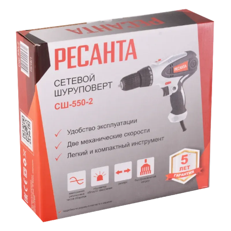 РЕСАНТА СШ-550-2 Էլեկտրական պտուտակադարձիչ