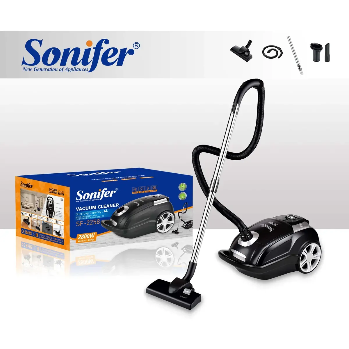 SONIFER SF-2258 ՓՈՇԵԿՈՒԼ ՊԱՐԿՈՎ