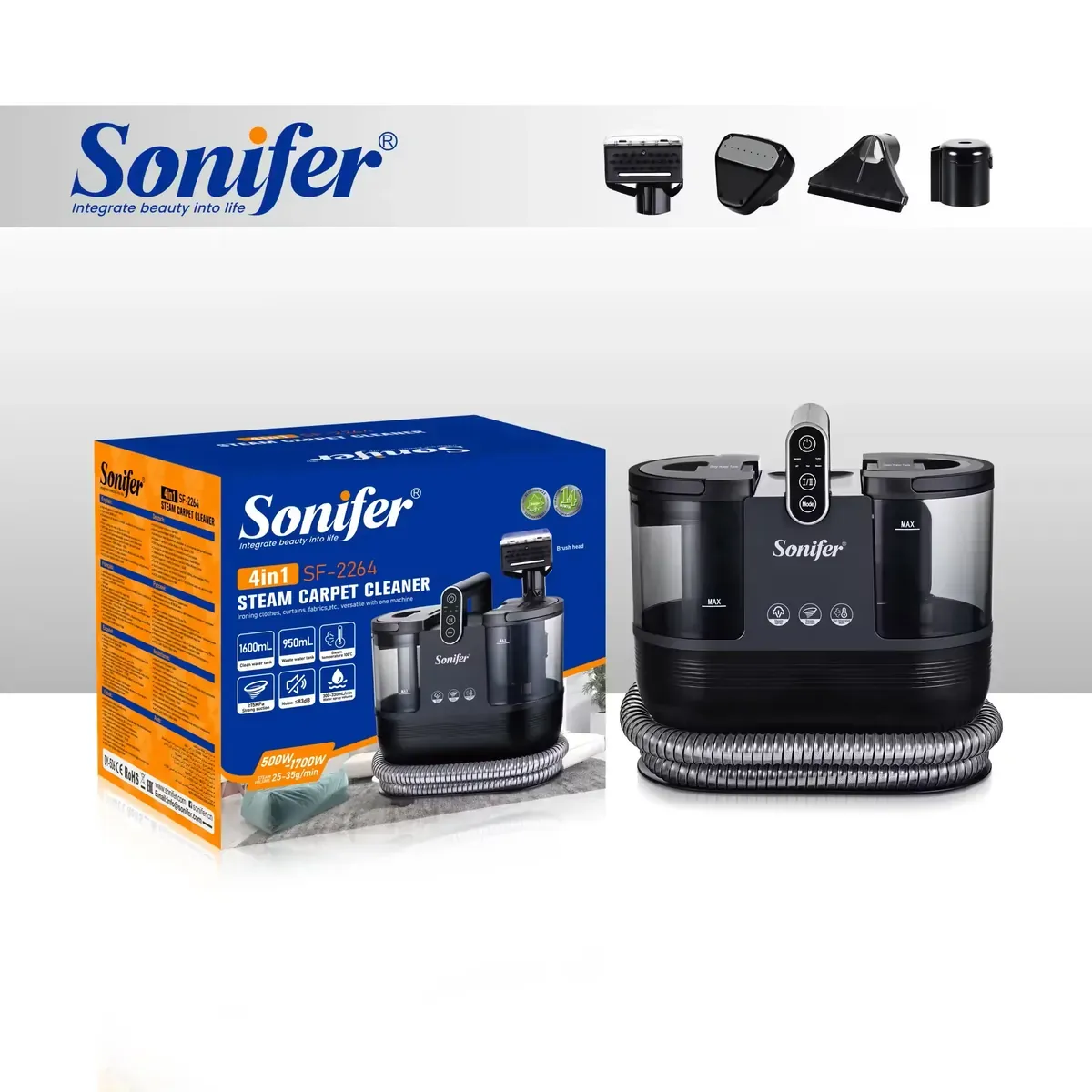 SONIFER SF-2264 ԼՎԱՑՈՂ ՓՈՇԵԿՈՒԼ 4-ը 1-ում