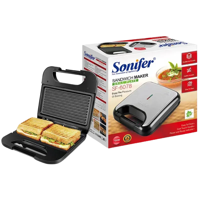 SONIFER SF-6078 Սենդվիչ պատրաստող սարք