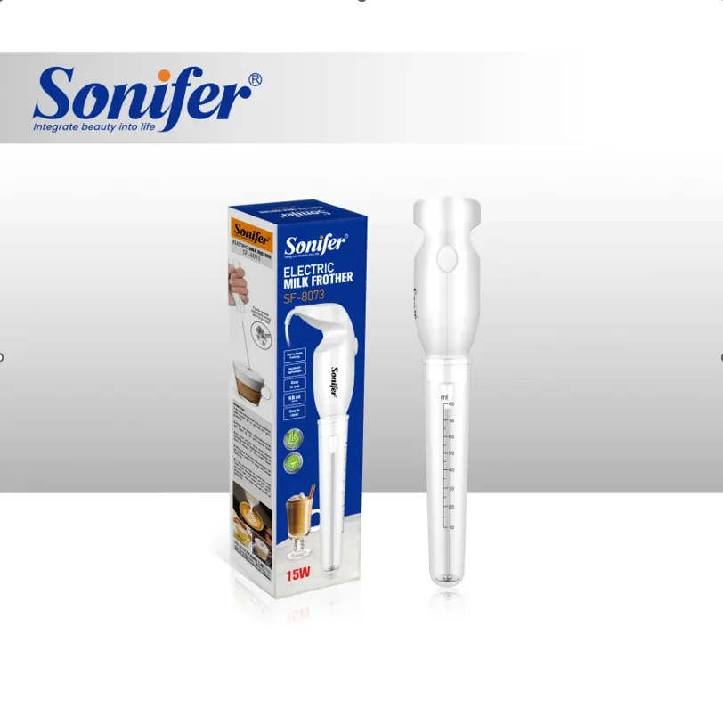 SONIFER SF-8073 Սուրճի Էլեկտրական Հարիչ Սպիտակ
