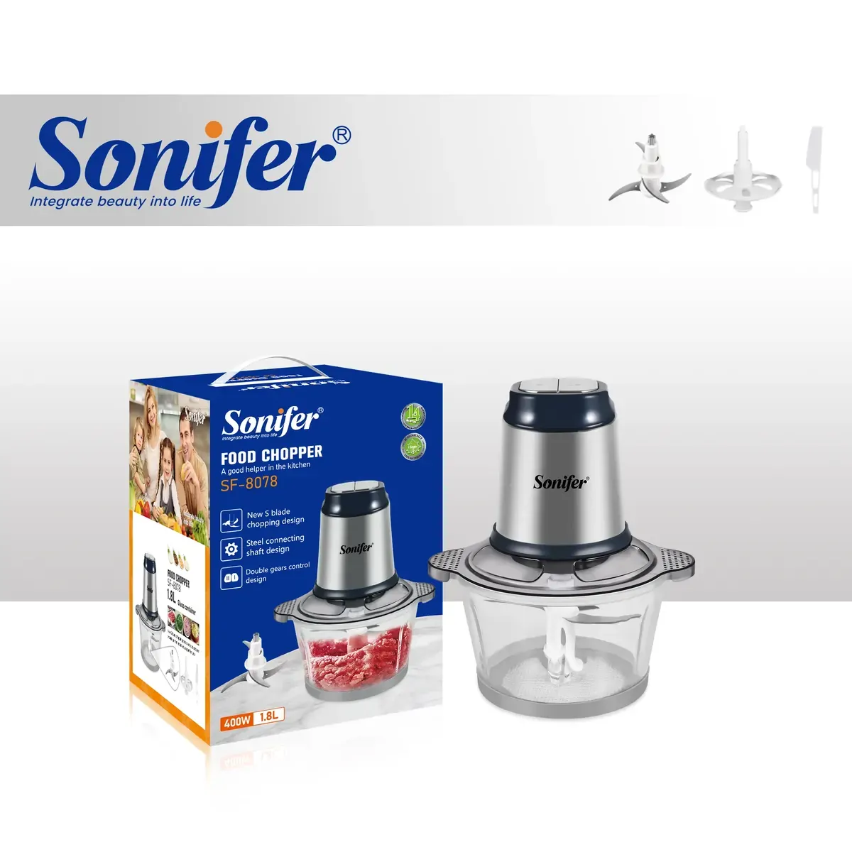 SONIFER SF-8078 Բլենդեր «Chopper»