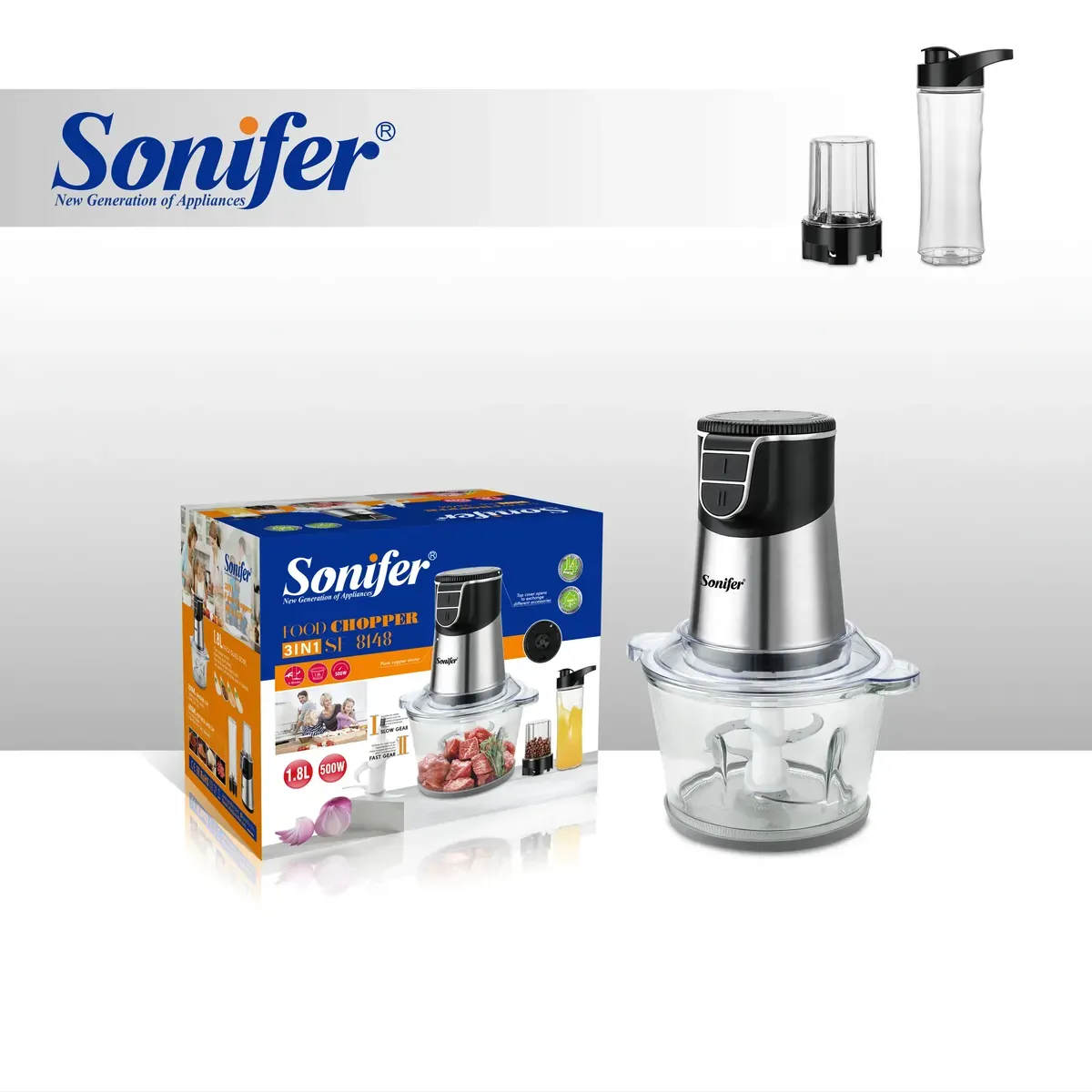 SONIFER SF-8148 ԲԼԵՆԴԵՐ (Chopper)