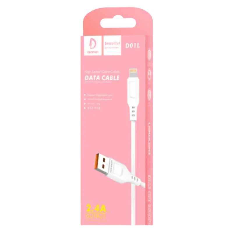 VDENMENV USB D01L Ios Սպիտակ