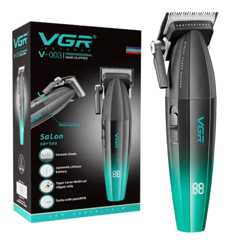 VGR V-003 Մազ Կտրող Սարք Կանաչ