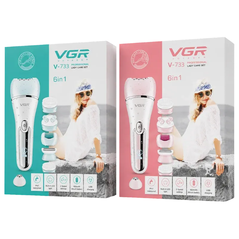 VGR V-733 Էպիլյատոր 6-ը 1-ում
