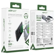 ACEFAST POWERBANK M8 18W 5000 mAh Սև