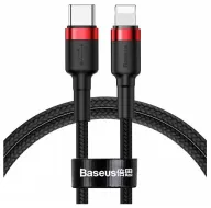 BASEUS USB CATLKLF-91 TYPE-C TO IOS Սև/ԿԱՐՄԻ 1M