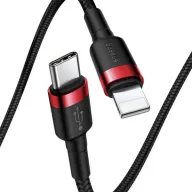 BASEUS USB CATLKLF-91 TYPE-C TO IOS Սև/ԿԱՐՄԻ 1M