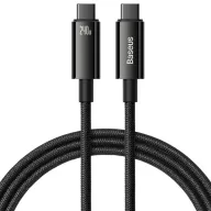 BASEUS USB CAWJ040001 Type-C to Type-C Սև 1M