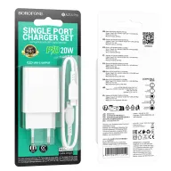 BOROFONE ԼԻՑՔ+ԼԱՐ BA21A PRO TYPE-C TO IOS ՍՊԻՏԱԿ