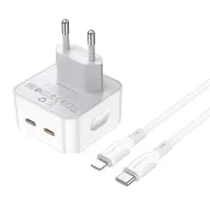 Լիցքավորիչ + Լար Type-C to Lightning BOROFONE BA76A