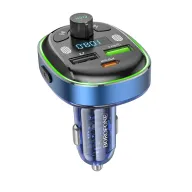 BOROFONE BC47 Bluetooth FM Մոդուլյատոր (AUX) – Կապույտ