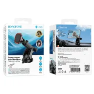 BOROFONE BH125 Մագնիսական հեռախոսի բռնակ Սև/Կարմիր