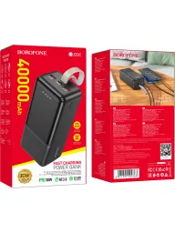 BOROFONE POWERBANK BJ33C 40000mAh Սև