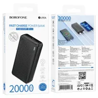 BOROFONE POWERBANK BJ55A 20000mAh Սև