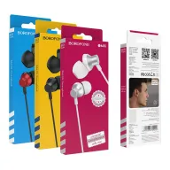 BOROFONE BM35 Ականջակալ Փոքր Լարով Սպիտակ