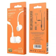 BOROFONE BM43 Ականջակալ Փոքր Լարով Սպիտակ