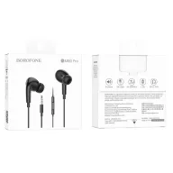 BOROFONE BM80 PRO Ականջակալ Փոքր Լարով Սև