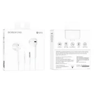 BOROFONE BM80 Ականջակալ Փոքր Լարով Սպիտակ