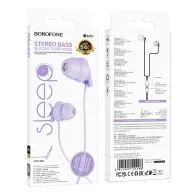 BOROFONE BM91 Ականջակալ Փոքր Լարով Մանուշակագույն
