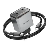BOROFONE ԼԻՑՔ+ԼԱՐ BN21 TYPE-C TO TYPE-C ՄՈԽՐԱԳՈՒՅՆ