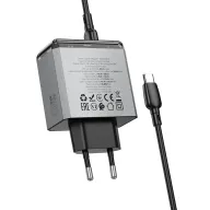 BOROFONE ԼԻՑՔ+ԼԱՐ BN22 TYPE-C TO TYPE-C ՄՈԽՐԱԳՈՒՅՆ