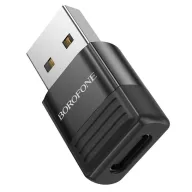 BOROFONE OTG BV18 USB TO TYPE-C/USB2.0 Սև