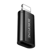 BOROFONE OTG BV26A IP to Type-C USB 2.0 Սև