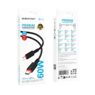 BOROFONE USB BX110 TYPE-C TO TYPE-C Սև 60W