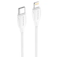 BOROFONE USB BX19 TYPE-C TO IOS 2M Սպիտակ