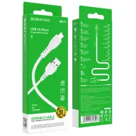 BOROFONE BX51 USB-ից Micro-USB լար, Սպիտակ