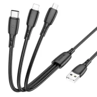 BOROFONE BX71 USB 3-in-1 լար, Սև