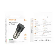 BOROFONE BZ24 Մեքենայի լիցքավորիչ (PD+QC), Սև