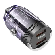 BOROFONE BZ29B Մեքենայի լիցքավորիչ – Մանուշակագույն